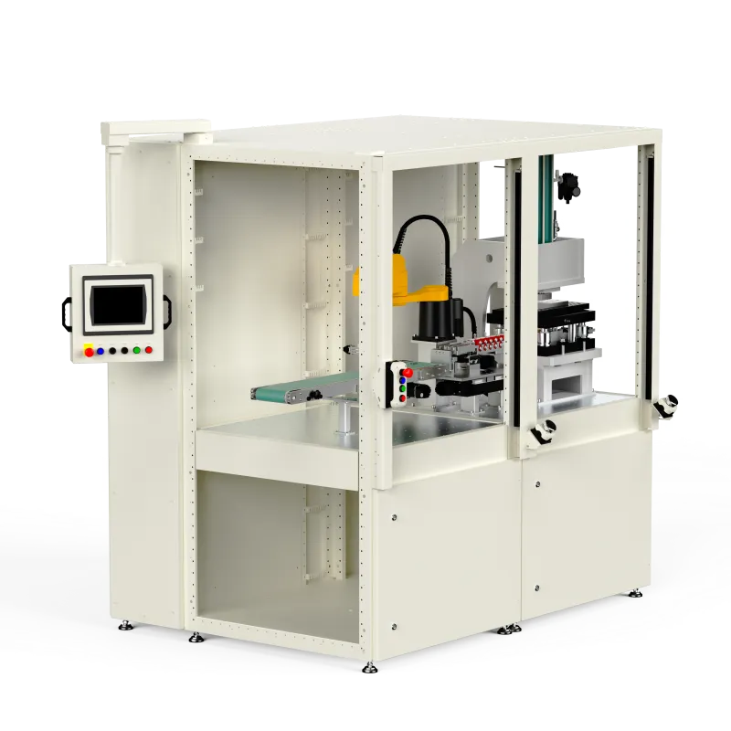 HQA Press production and stacking cell setup