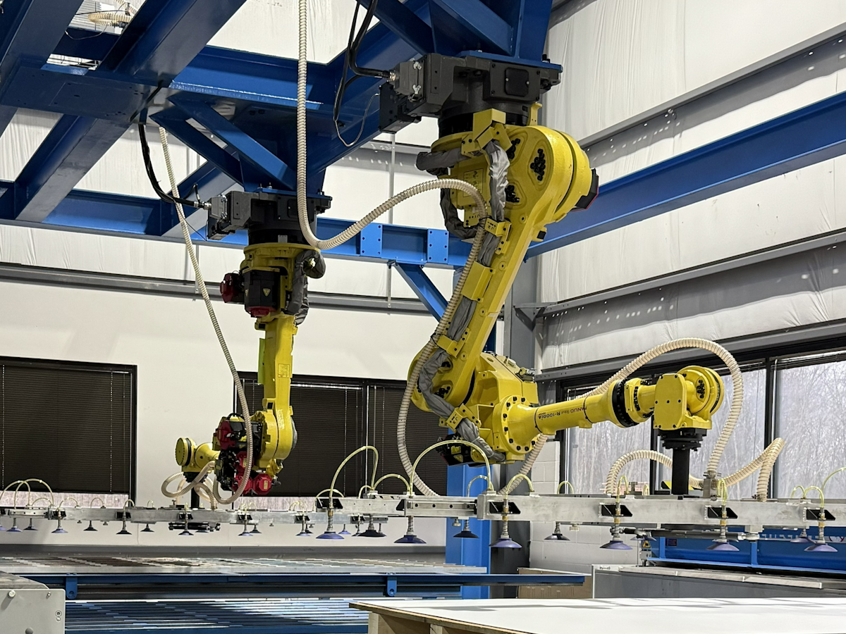 Continuous PVC Lamination Line